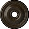 Ekena Millwork Bradford Medallion (Canopies up to 4 3/8"), 18 1/8"OD x 3 3/4"ID x 1 1/8"P, Stone Hearth Crackle CM18BRSHC - alternate 1